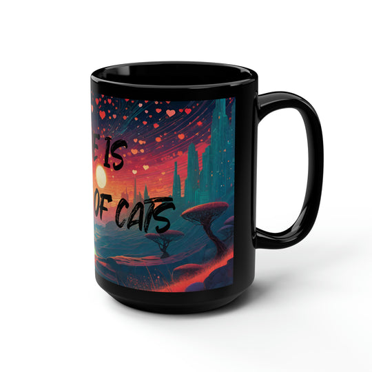 LOVE IS MADE OF CATS Mug