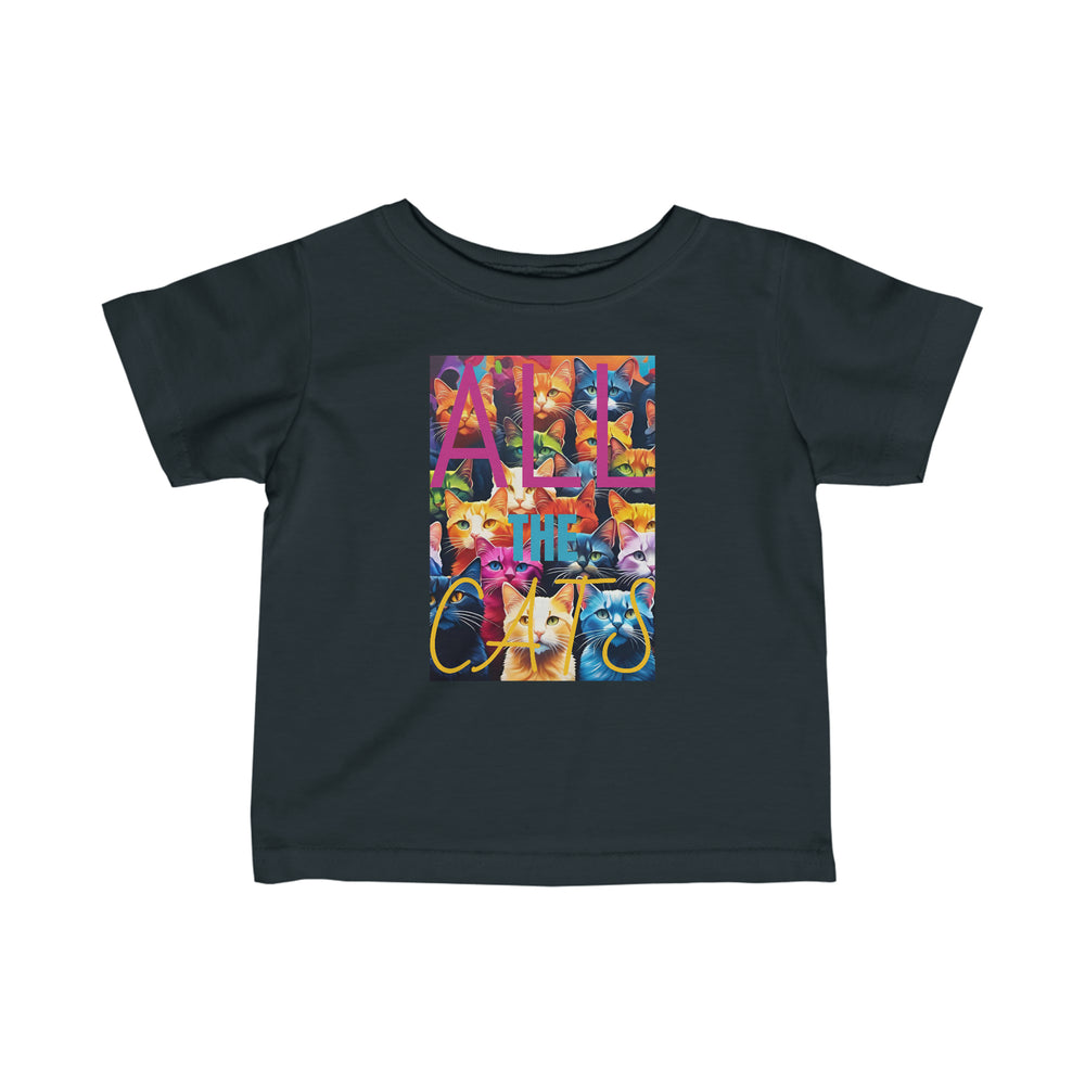 All the Cats Infant Fine Jersey Tee